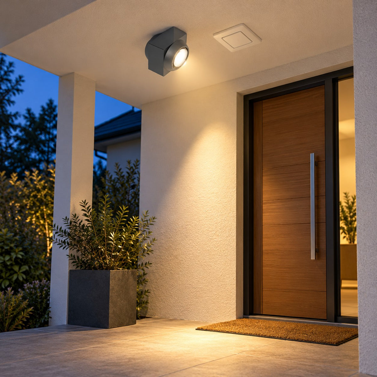Outdoor Surface LED Downlights And Spots - 2x1W Mini Sleek Spot