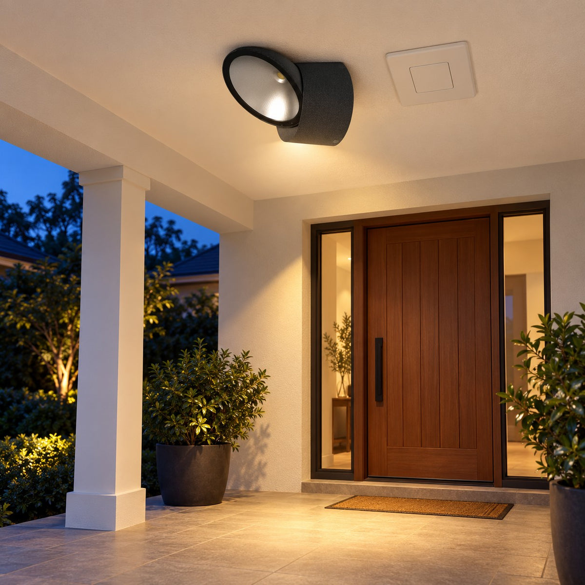 Outdoor Surface LED Downlights And Spots - 2W Flair Movable Ceiling Wall Light