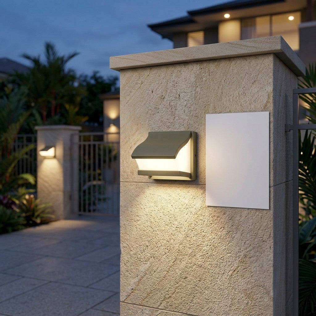 Up-Down And Pillar LED Wall Lights - 3W COB Up Down Curvo Wall Light