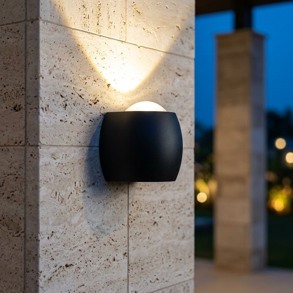Up-Down And Pillar LED Wall Lights - 1W Micro 1Way Wall Light