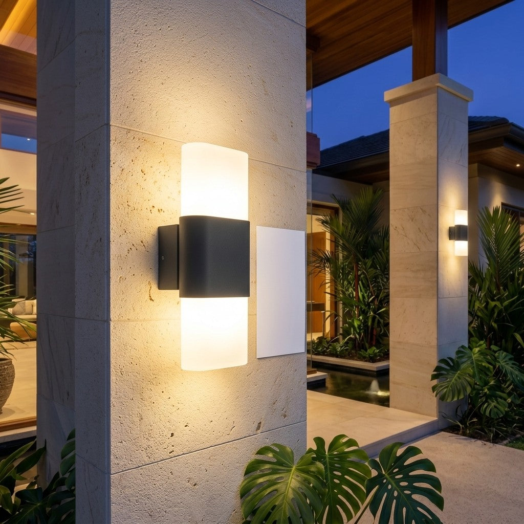 Up-Down And Pillar LED Wall Lights - 12W Tread Up&Down Wall Light