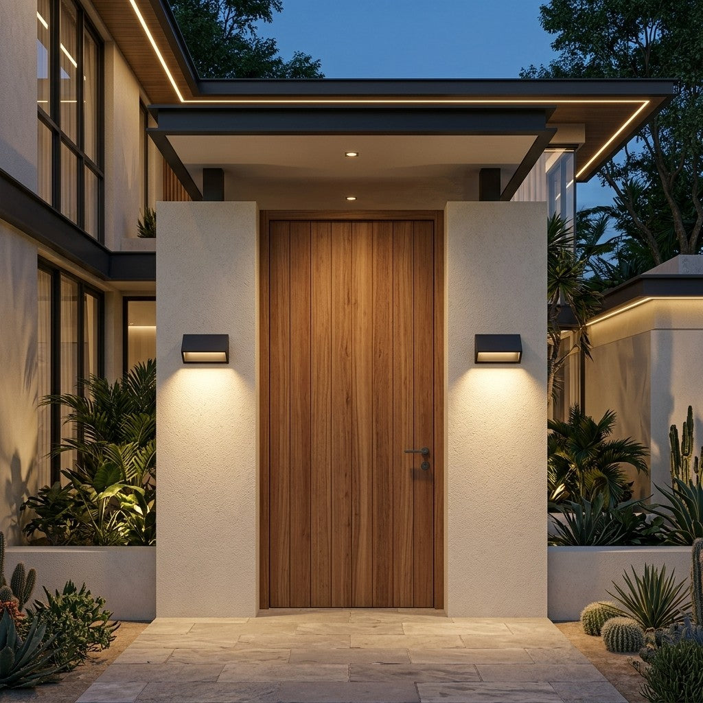 Decorative Outdoor LED Wall Lights – Range 1 - 3W Slanto 100mm, 4.5W Slanto 160mm, 6W Slanto 220mm