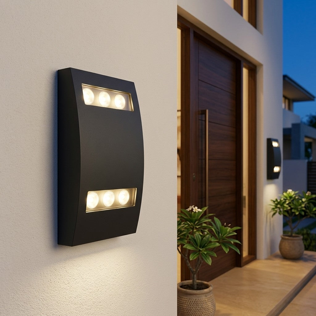 Decorative Outdoor LED Wall Lights – Range 1 - 6W Cree Trail Wall Fixture