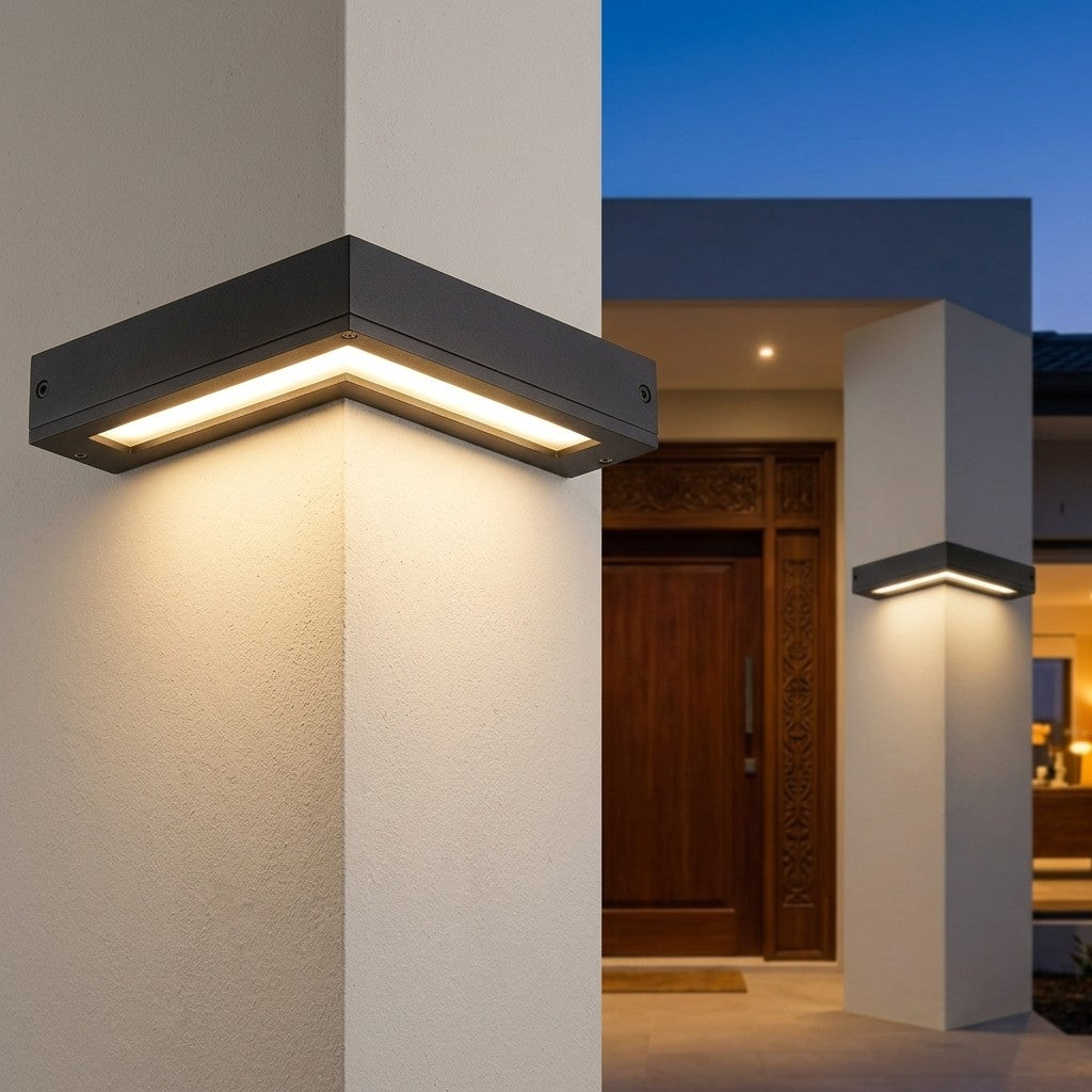 Decorative Outdoor LED Wall Lights – Range 1 - 6W Cree Corcnice Wall Fixture
