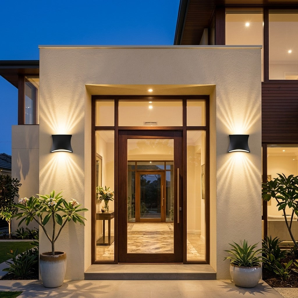 Decorative Outdoor LED Wall Lights – Range 1 - 4W Multi Streek Light