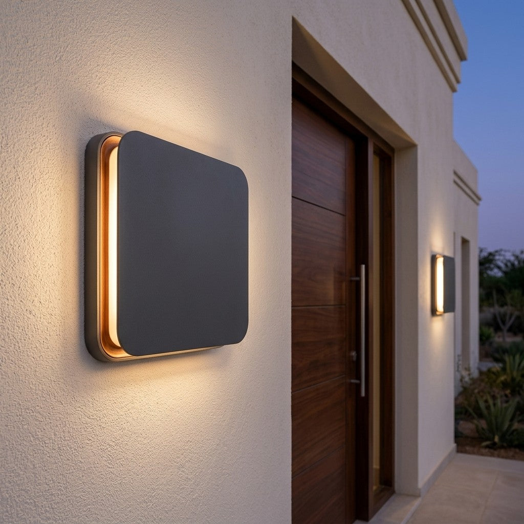 Decorative Outdoor LED Wall Lights – Range 1 - 6W Cree Trim Wall Fixture, 3W Cree Trim Wall Fixture