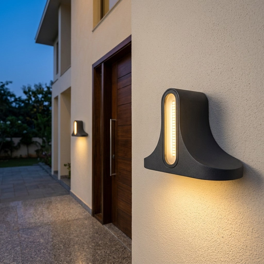 Decorative Outdoor LED Wall Lights – Range 1 - 4W Ufo Wall Light, 8W Double Ufo Wall Light