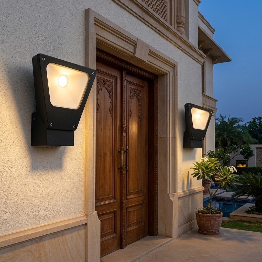 Decorative Outdoor LED Wall Lights – Range 1 - 6W COB Trion Wall Lamp