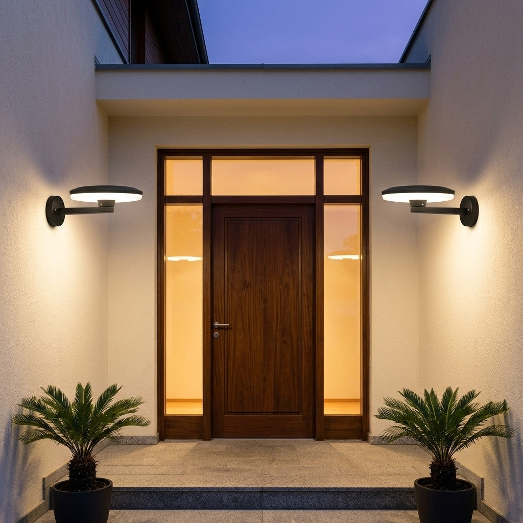 Decorative Outdoor LED Wall Lights – Range 1 - 8W Crestline Outdoor Wall Light