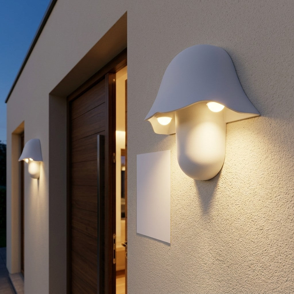 Decorative Outdoor LED Wall Lights – Range 1 - 7W Outdoor Flower