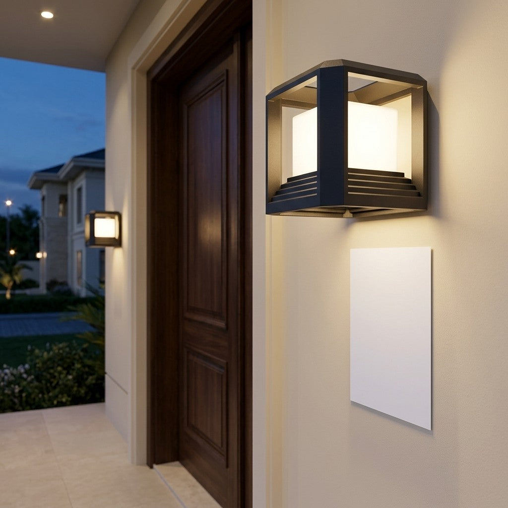 Decorative Outdoor LED Wall Lights – Range 1 - 20W Gyro Wall Fixture, 12W Gyro Wall Fixture