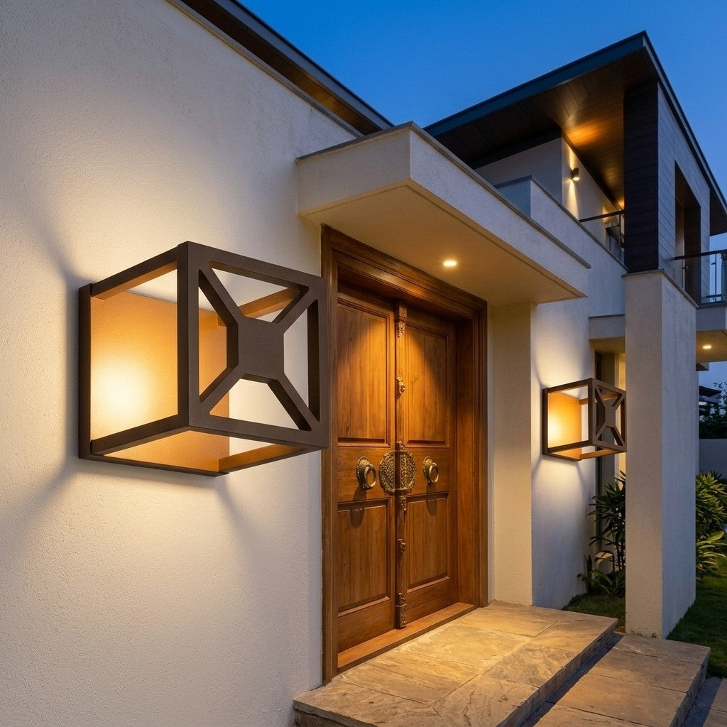 Decorative Outdoor LED Wall Lights – Range 1 - 12W Trexpo Wall Light