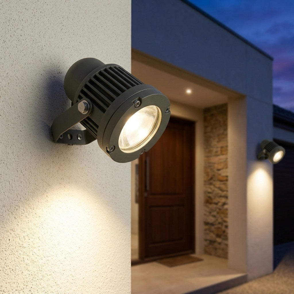 Decorative Outdoor LED Wall Lights – Range 1 - 3W Round Outdoor