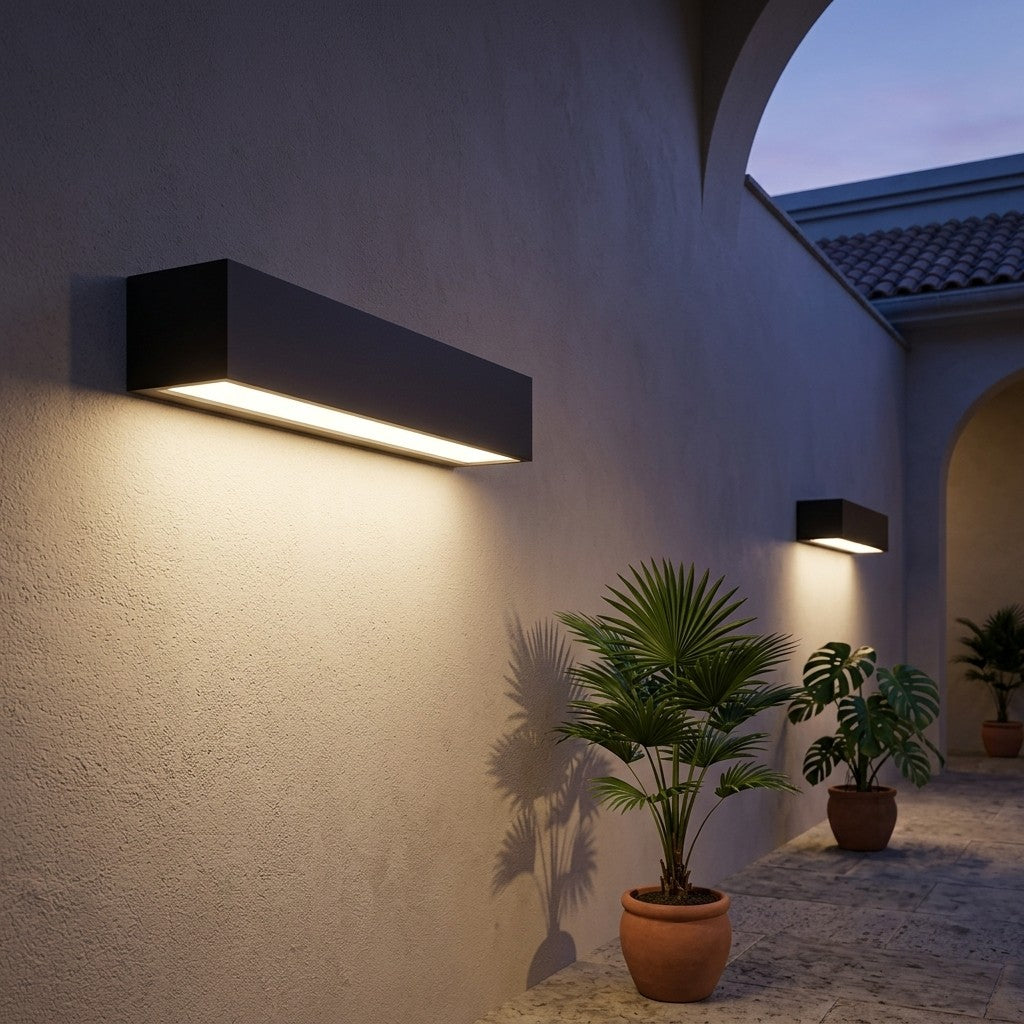 Decorative Outdoor LED Wall Lights – Range 2 - 24W Rextron Wall Light