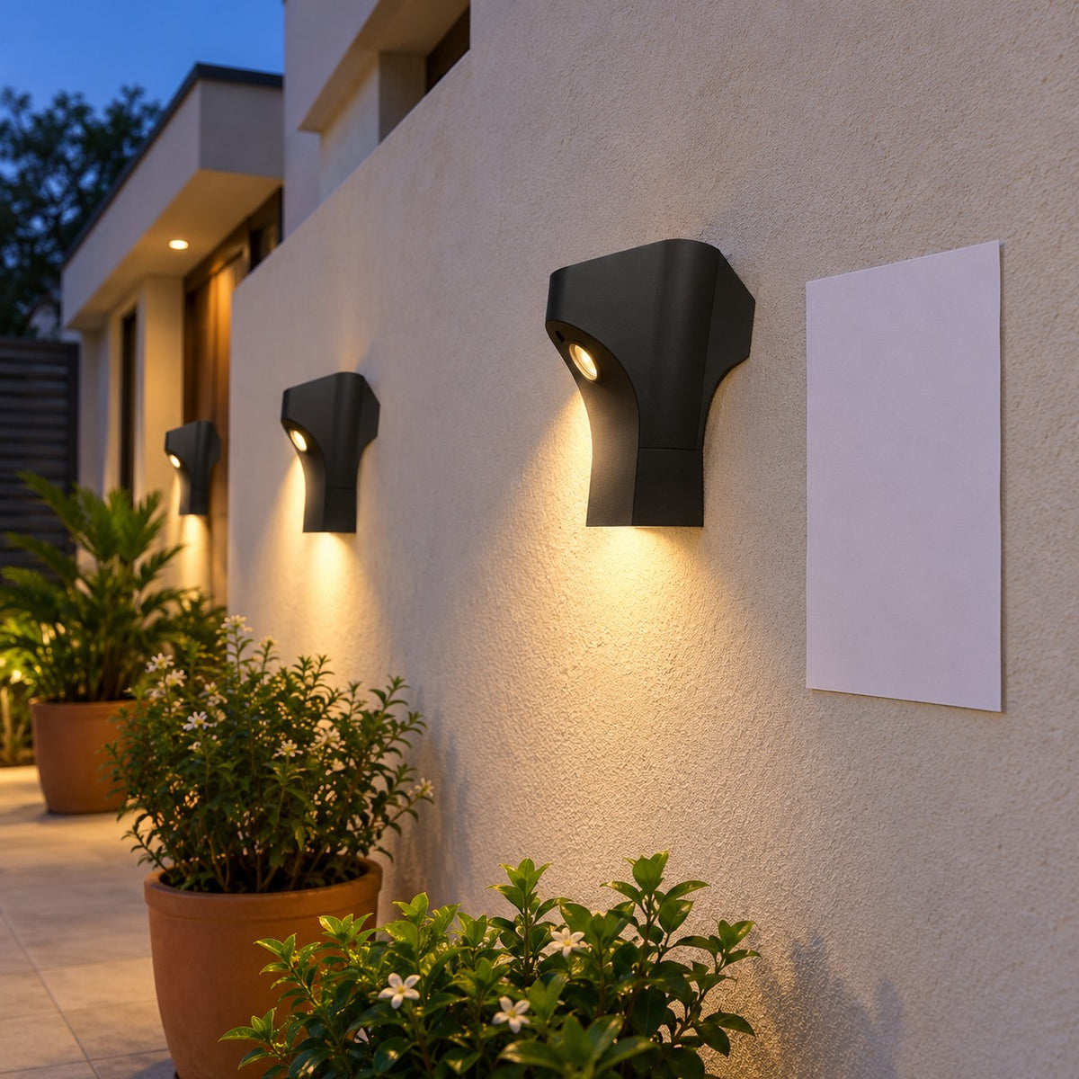 Decorative Outdoor LED Wall Lights – Range 2 - 13W Trivium Bollard With Osram Chip