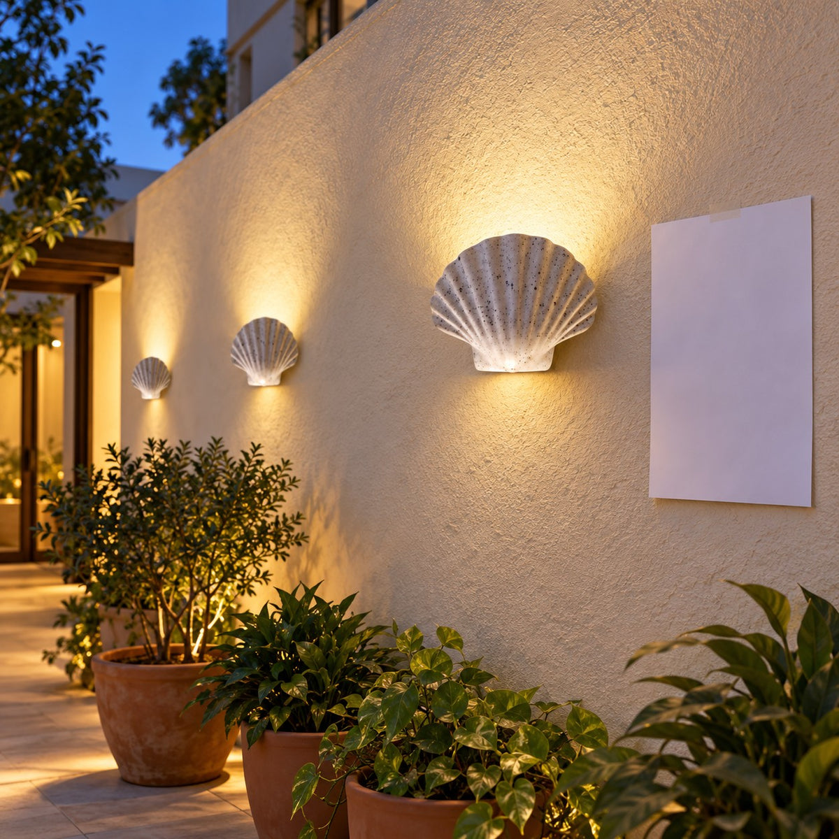 Decorative Outdoor LED Wall Lights – Range 2 - 5W Shelly Wall Light