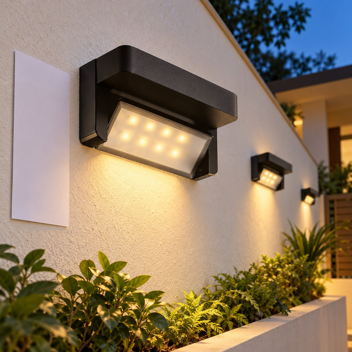 Decorative Outdoor LED Wall Lights – Range 2 - 21W Couseum Outdoor Wall Light