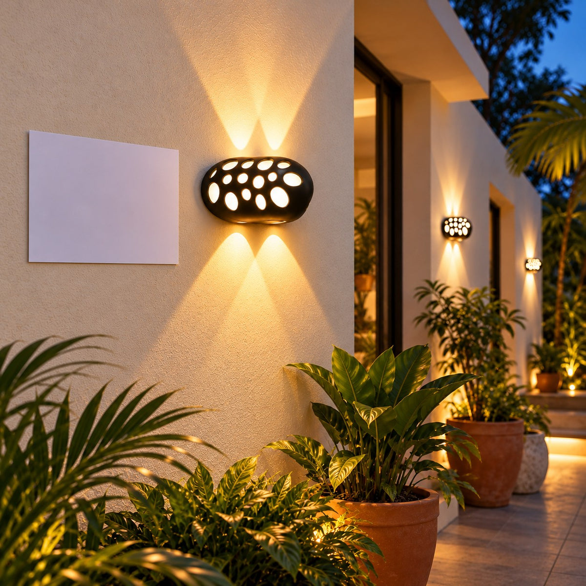 Decorative Outdoor LED Wall Lights – Range 2 - 7W Beetle Outdoor Wall Light
