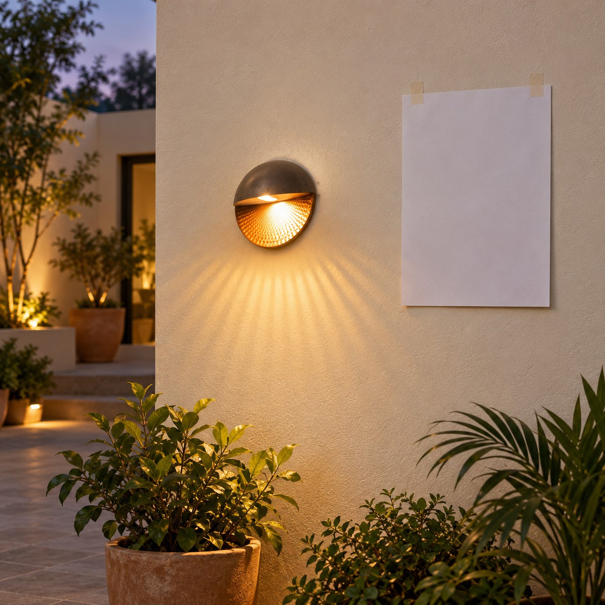 Decorative Outdoor LED Wall Lights – Range 2 - 3W Raylight Outdoor Wall Light