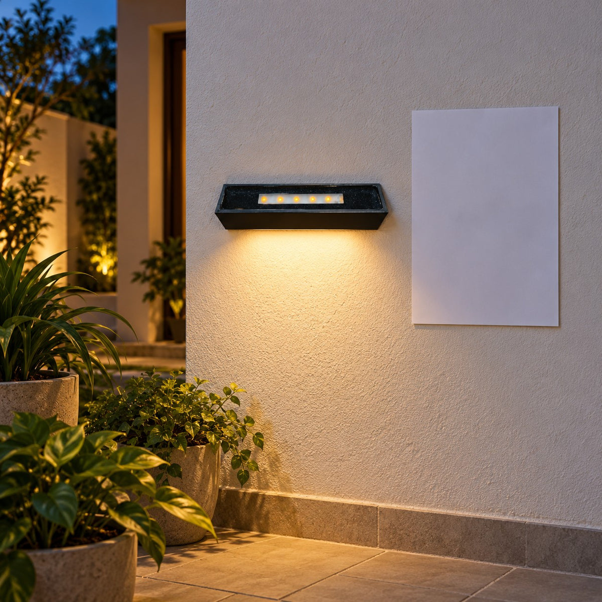 Decorative Outdoor LED Wall Lights – Range 2 - 1W Linear Outdoor Wall Light, 2W Linear Outdoor Wall Light, 3W Linear Outdoor Wall Light