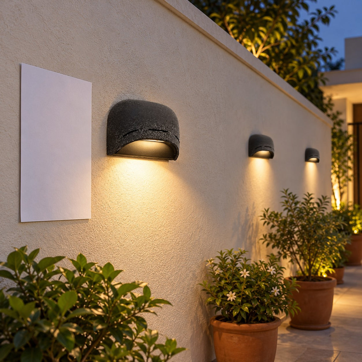 Decorative Outdoor LED Wall Lights – Range 2 - 3W Marvel Wall Light, 2x3W Marvel Wall Light