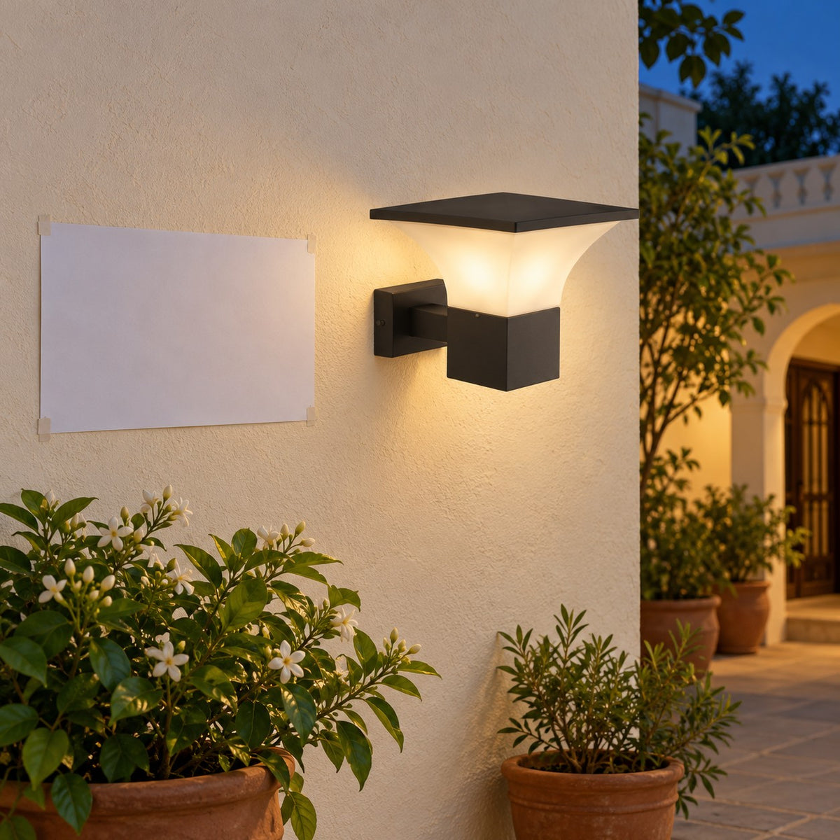 Decorative Outdoor LED Wall Lights – Range 2 - Gygnus Wall Fixture