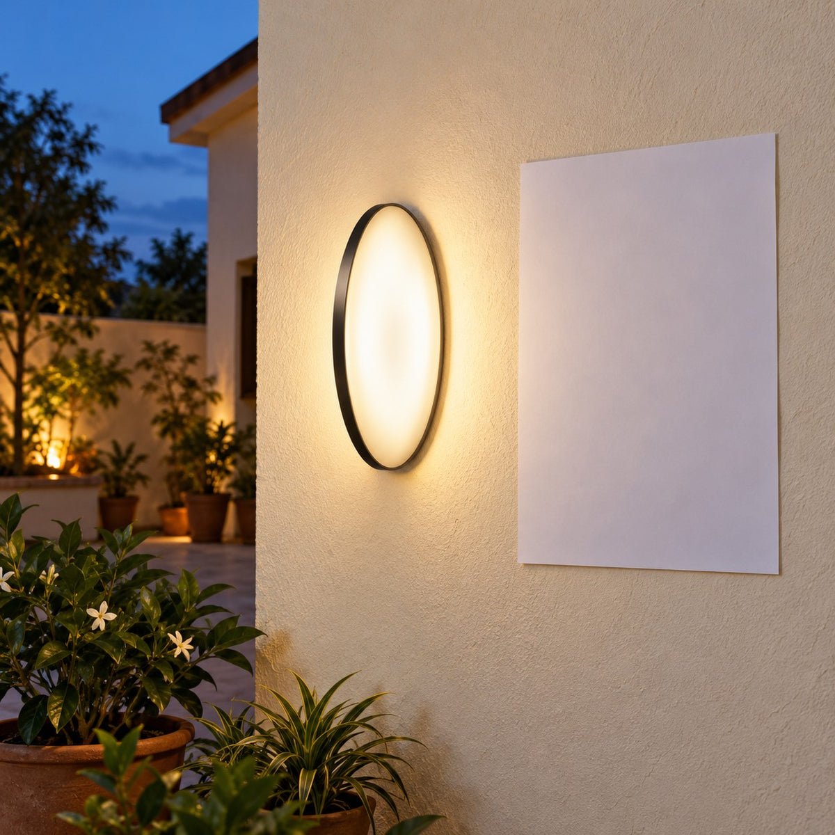 Decorative Outdoor LED Wall Lights – Range 2 - 16W 2D Lamp Outdoor Fixture