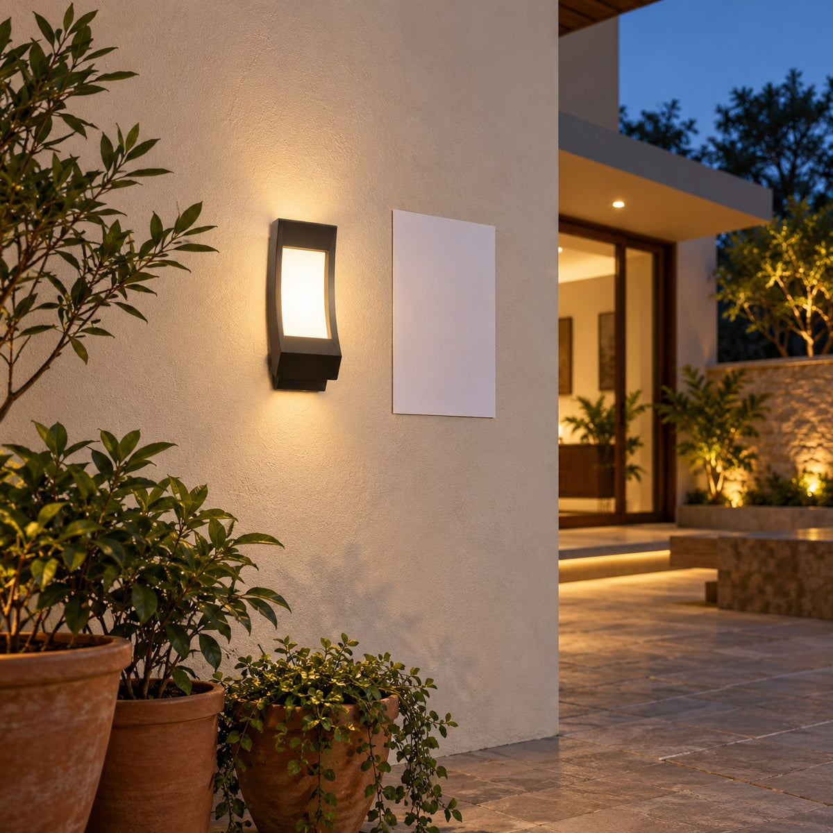 Decorative Outdoor LED Wall Lights – Range 2 - Kobra Wall 3W