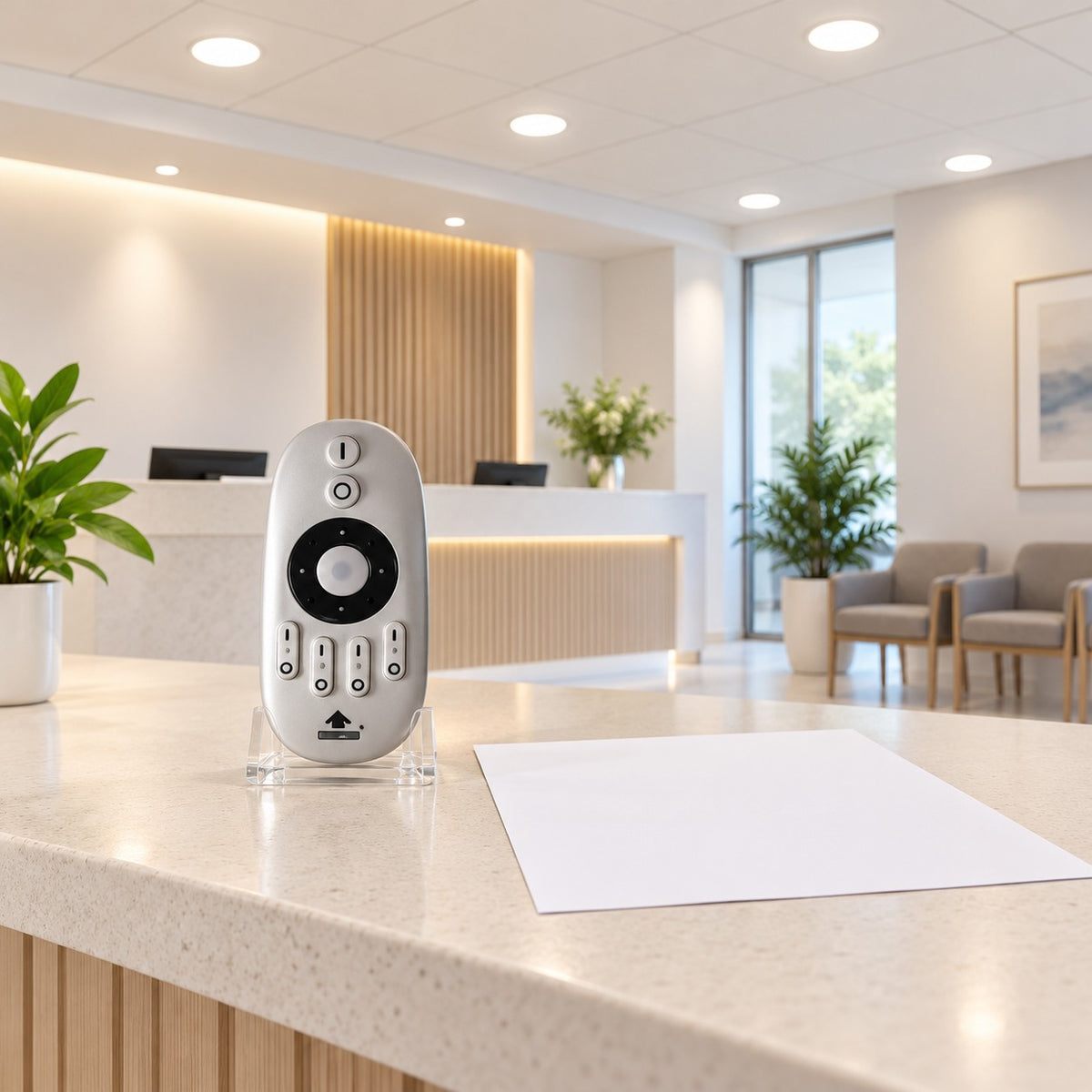 Slim And Surface LED Panel Lights – Recessed - Dimmable And Color Changing Remote