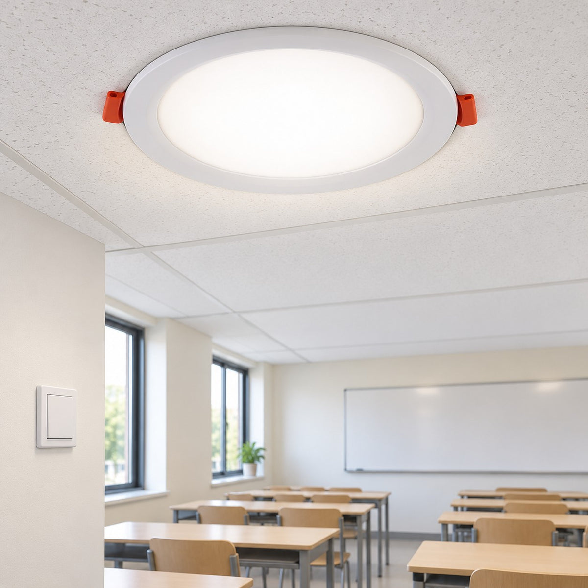 Slim And Surface LED Panel Lights – Slim And Backlit Round - 8W Trim Panel Round, 15W Trim Panel Round, 20W Trim Panel Round, 26W Trim Panel Round
