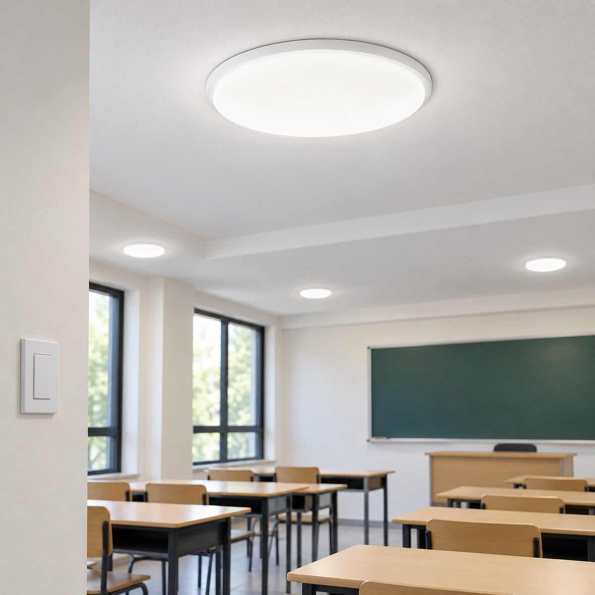 Slim And Surface LED Panel Lights – Slim And Backlit Round - 9W Magik Panel Round, 15W Magik Panel Round, 22W Magik Panel Round