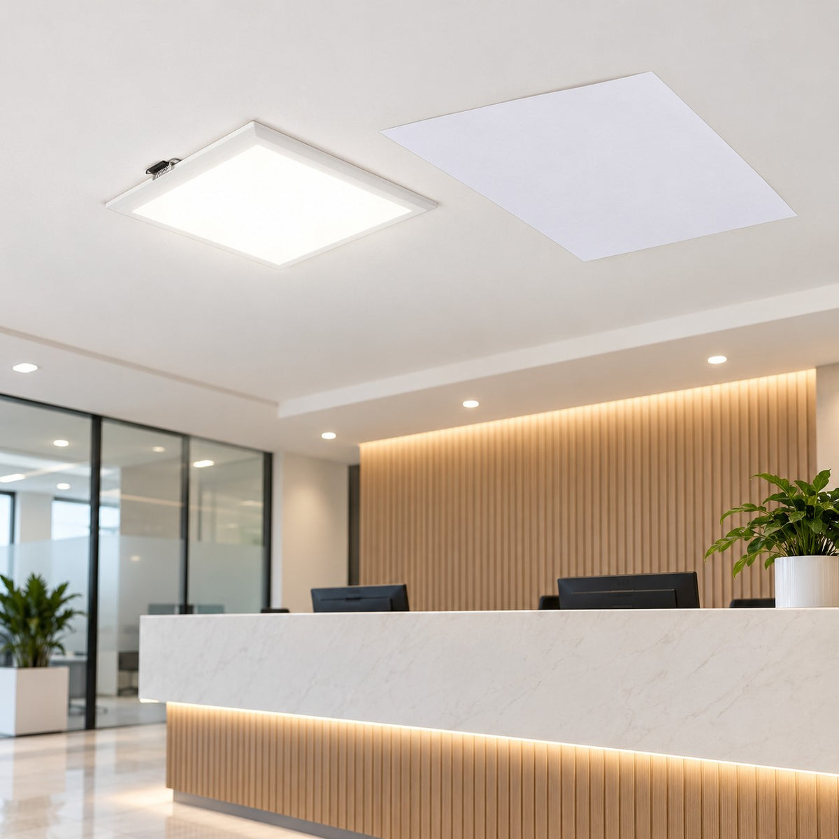 Slim And Surface LED Panel / Slim And Backlit Square And Other Shapes - 9W Magik Panel Square, 15W Magik Panel Square, 22W Magik Panel Square