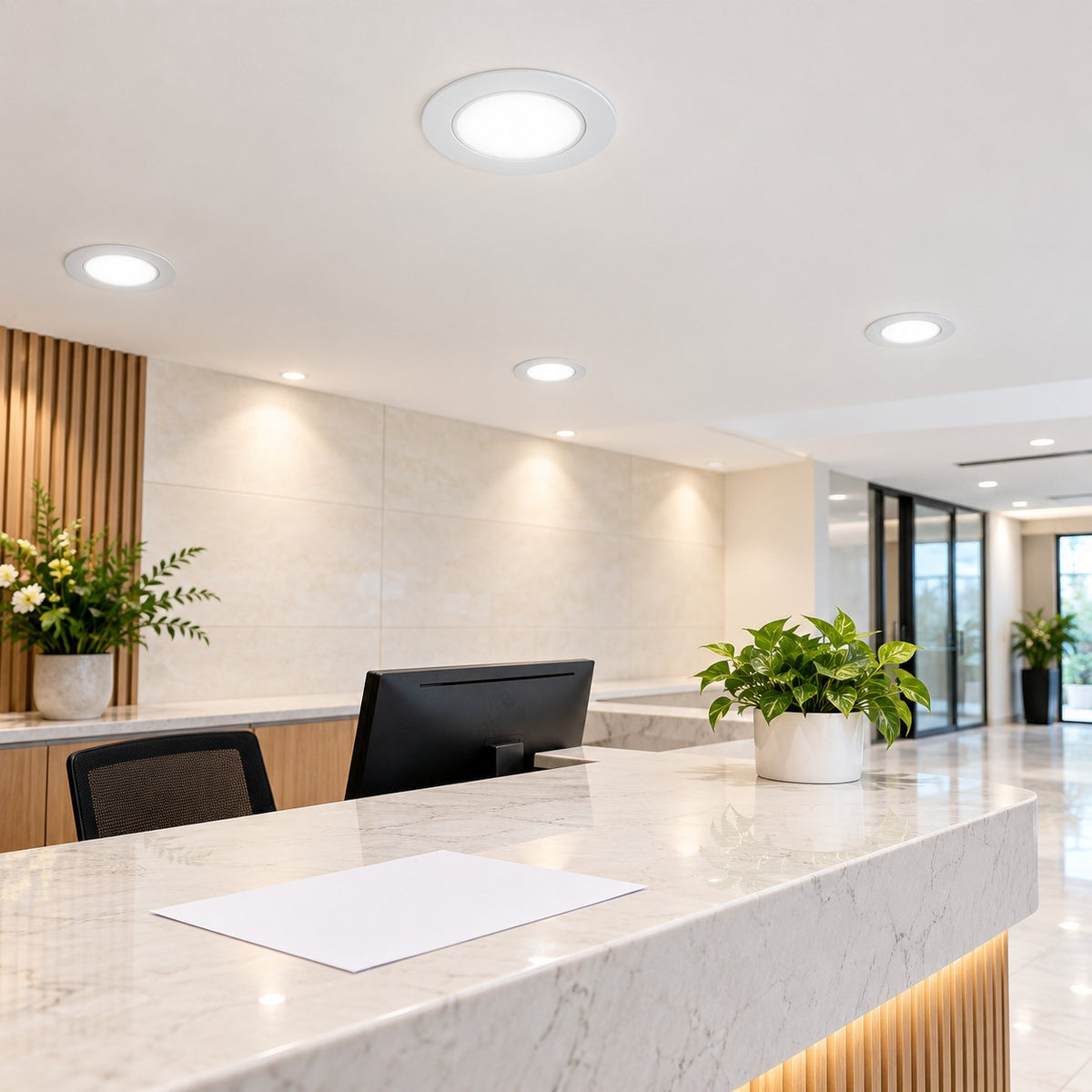 Slim And Surface LED Panel / Slim And Backlit Square And Other Shapes - 9W C-Class Panel Round