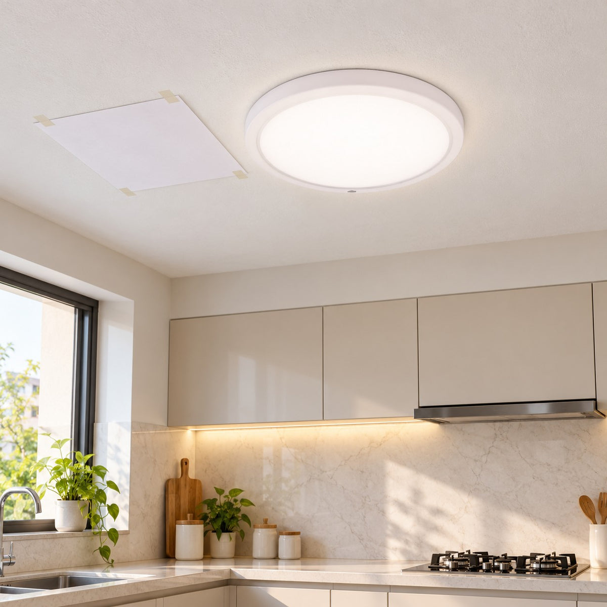 Slim And Surface LED Panel Lights – Surface - 30W 300mm Round Surface Panel