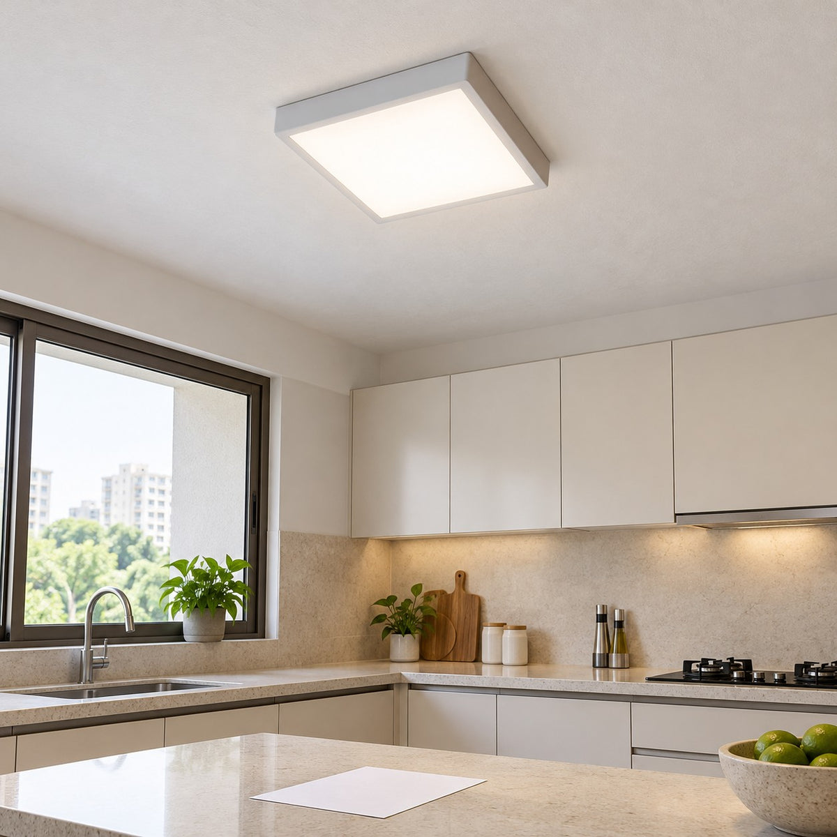 Slim And Surface LED Panel Lights – Surface - 28W Backlit Panel 300x300 Surface