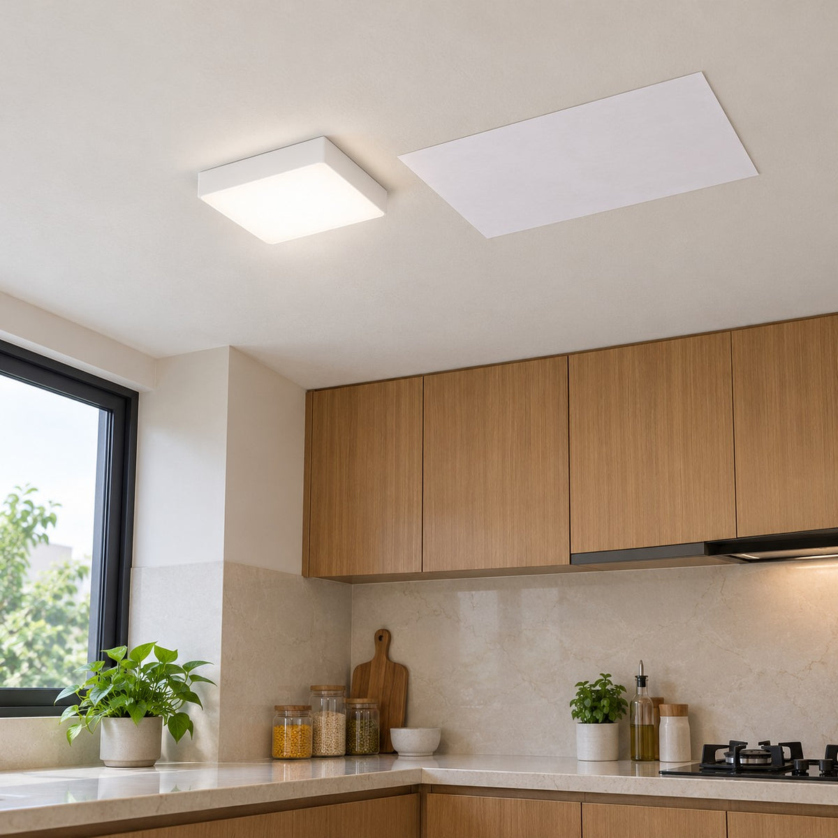 Slim And Surface LED Panel Lights – Surface - 6W Bezel-Less Surface Square Panel, 12W Bezel-Less Surface Square Panel, 18W Bezel-Less Surface Square Panel