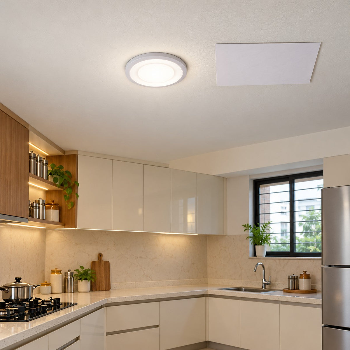 Slim And Surface LED Panel Lights – Surface - 3+3W Rainbow Surface Panel Round, 6+6+3W Rainbow Surface Panel Round, 12+12+4W Rainbow Surface Panel Round