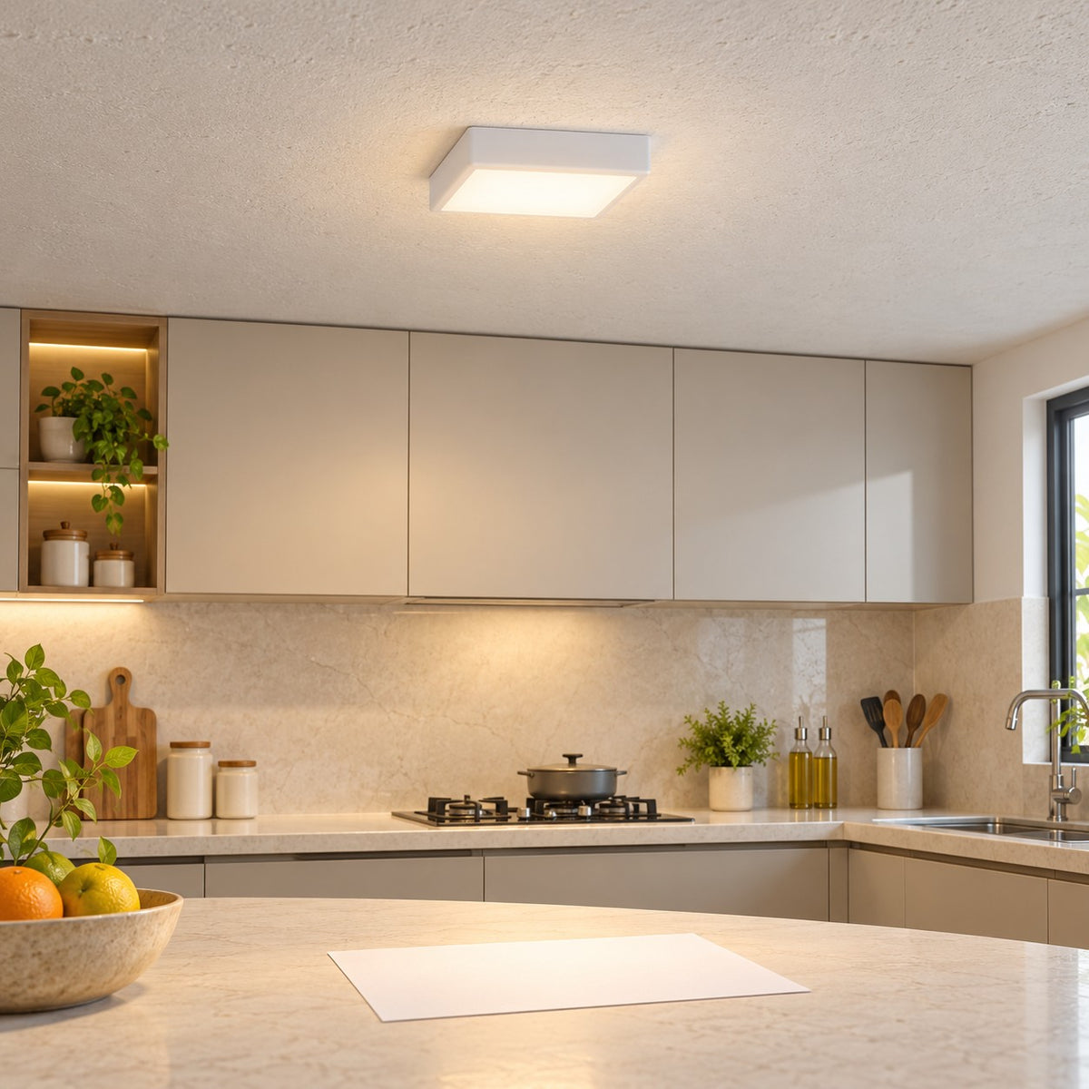 Slim And Surface LED Panel Lights – Surface - 6W M-Class Panel Square Surface, 12W M-Class Panel Square Surface, 18W M-Class Panel Square Surface, 24W M-Class Panel Square Surface