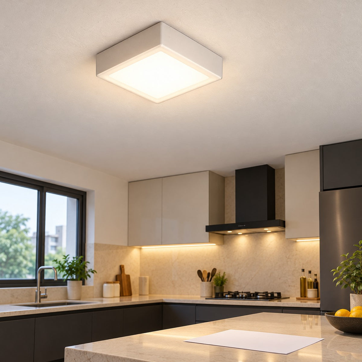 Slim And Surface LED Panel Lights – Surface - 10W A-Class Backlit Surface Panel Square, 20W A-Class Backlit Surface Panel Square, 30W A-Class Backlit Surface Panel Square