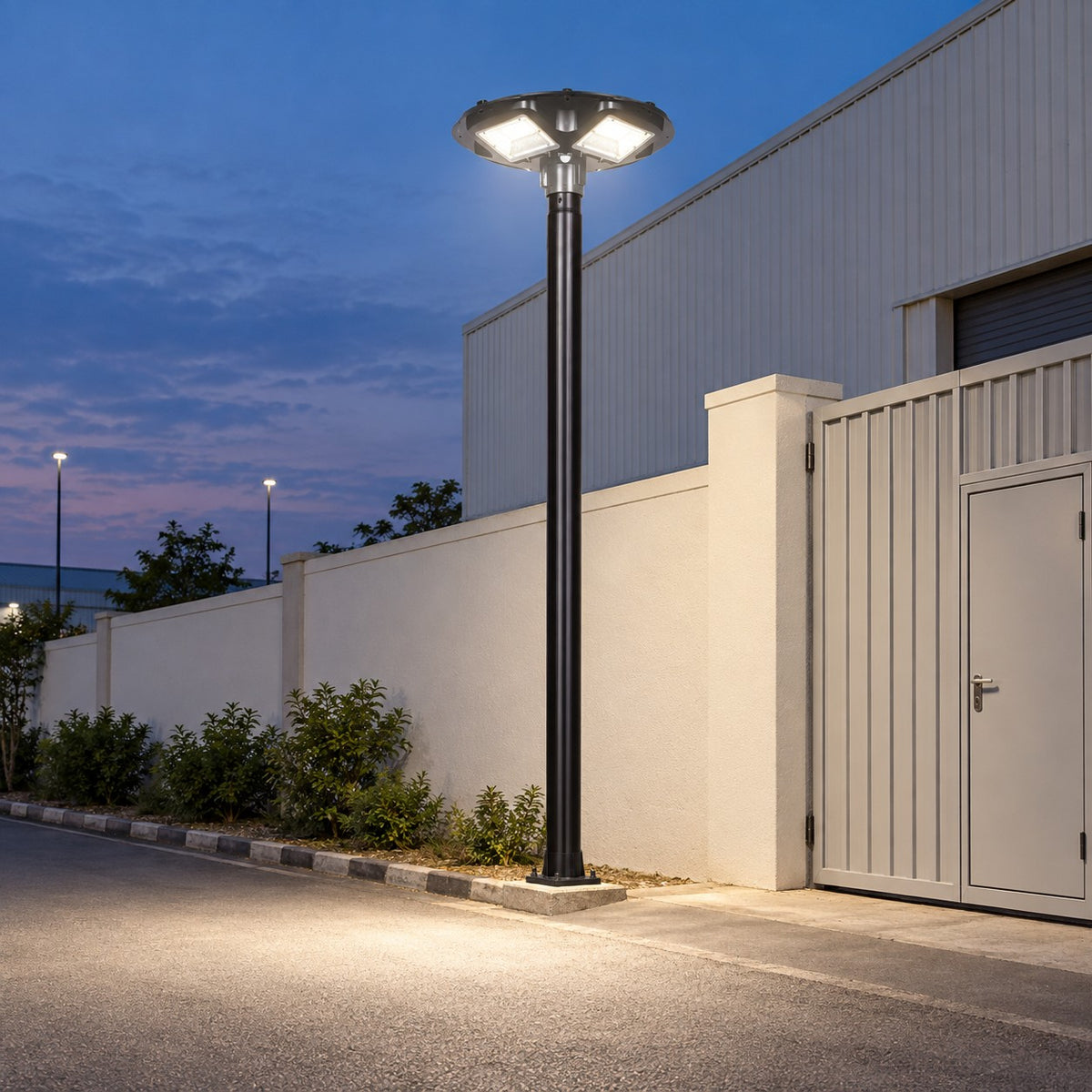 Outdoor Light Poles, Mounting Arms And Street Light Sets - 3Mtr Section Pole Only For Solar Post