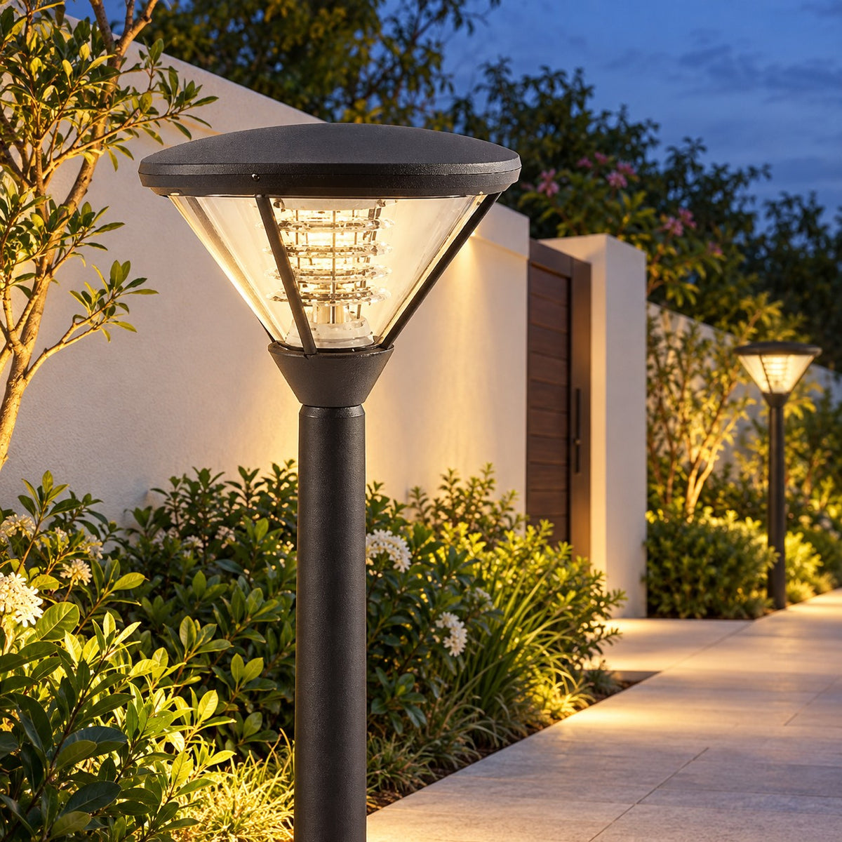 LED Post Top And Pollard Lights - Argon Pole Top Lights