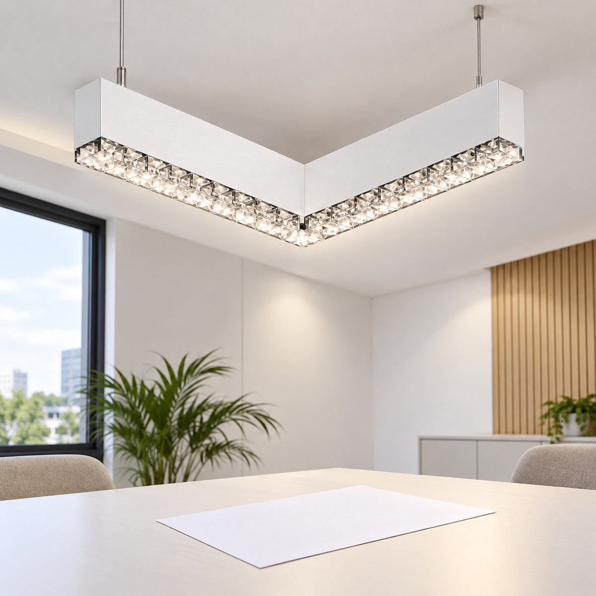 Opulence Suspended LED Profile Lighting System - 10W Opulence L Suspended Profile