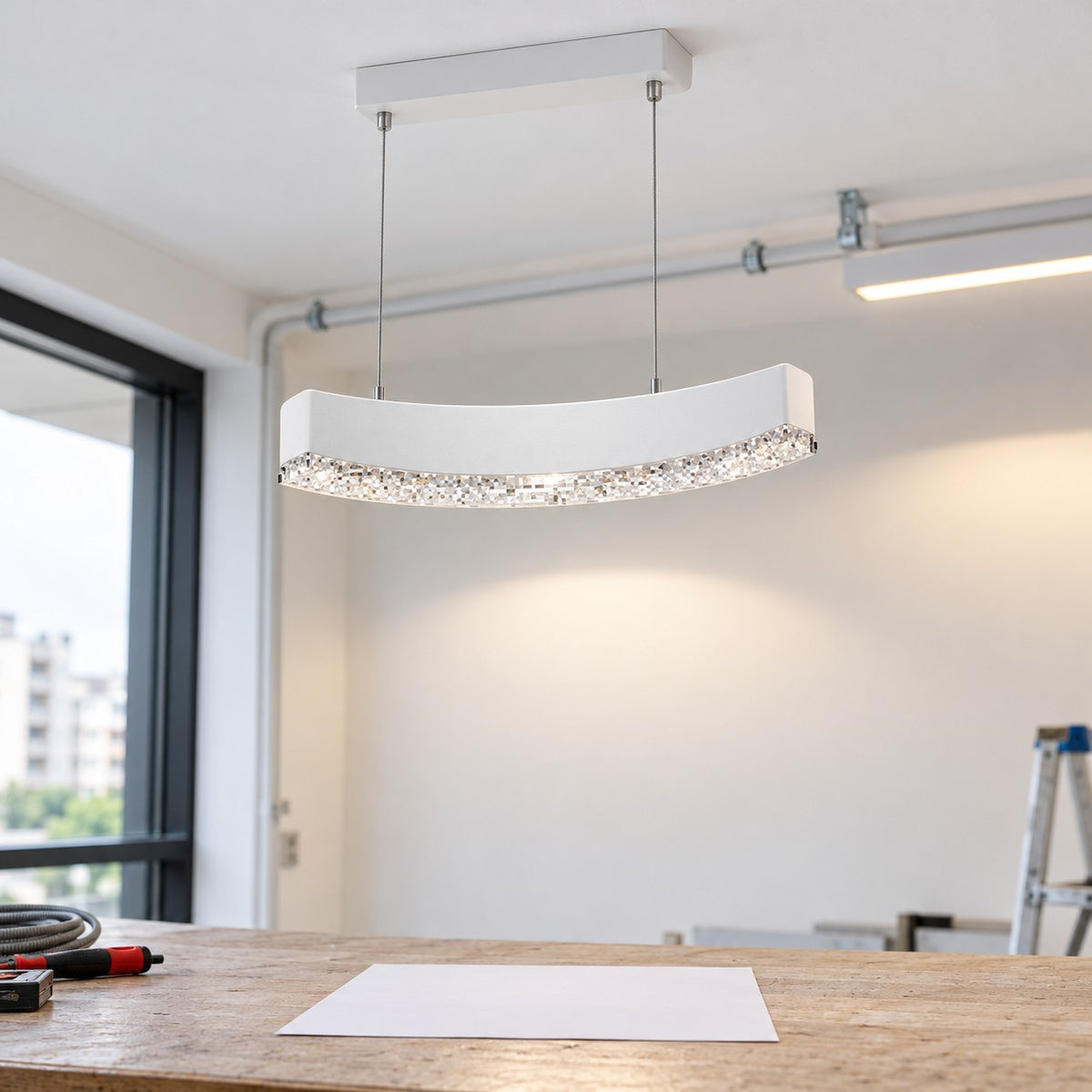 Opulence Suspended LED Profile Lighting System - 10W Opulence C Small 0.46mm Suspended, 15W Opulence C Small 0.52mm Suspended