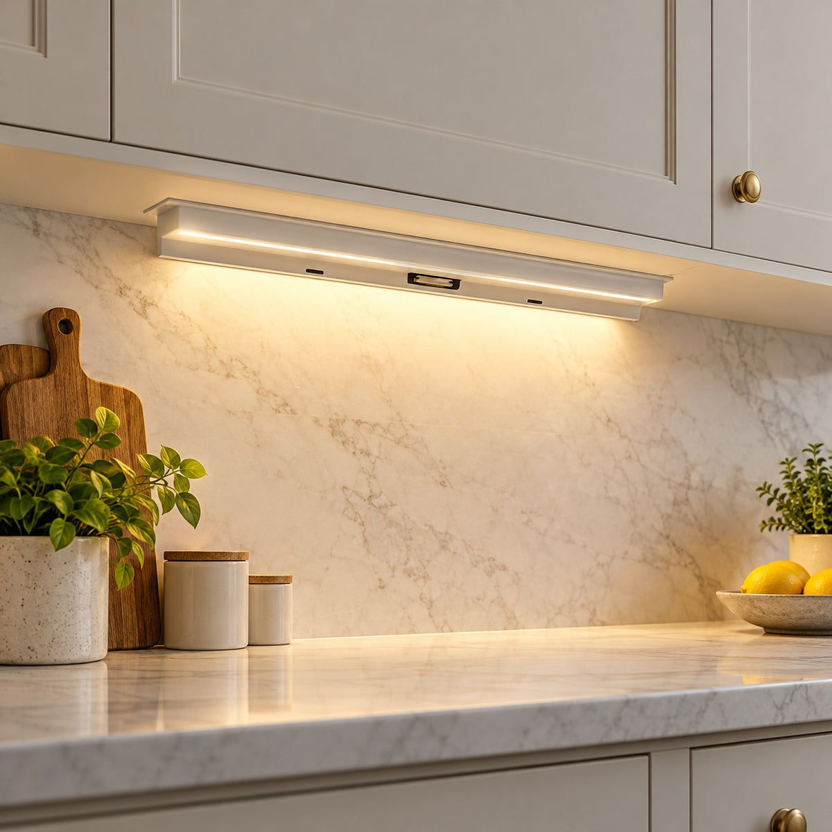 Resilient Plastic Modular LED Profile System - Track Connector For Resilient Plastic