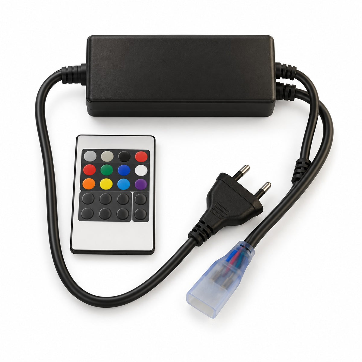 LED Neon Rope And Outdoor String Lights - Neon Rope Controller Cord With Remote