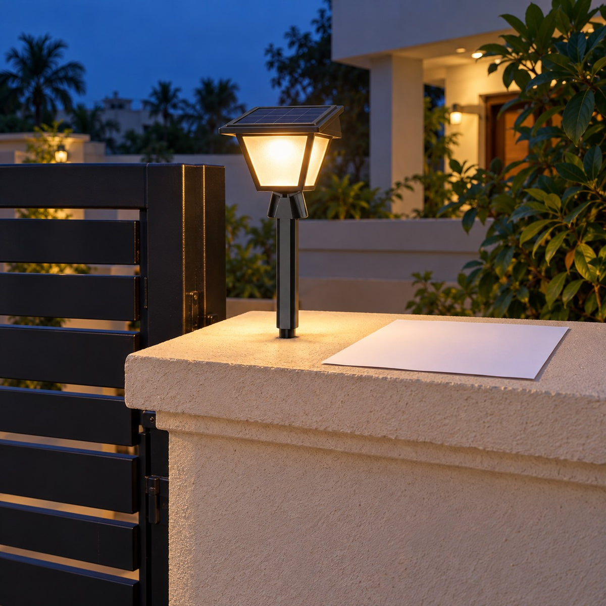 Solar LED Wall And Gate Lights - Spike For Solar Gate Light