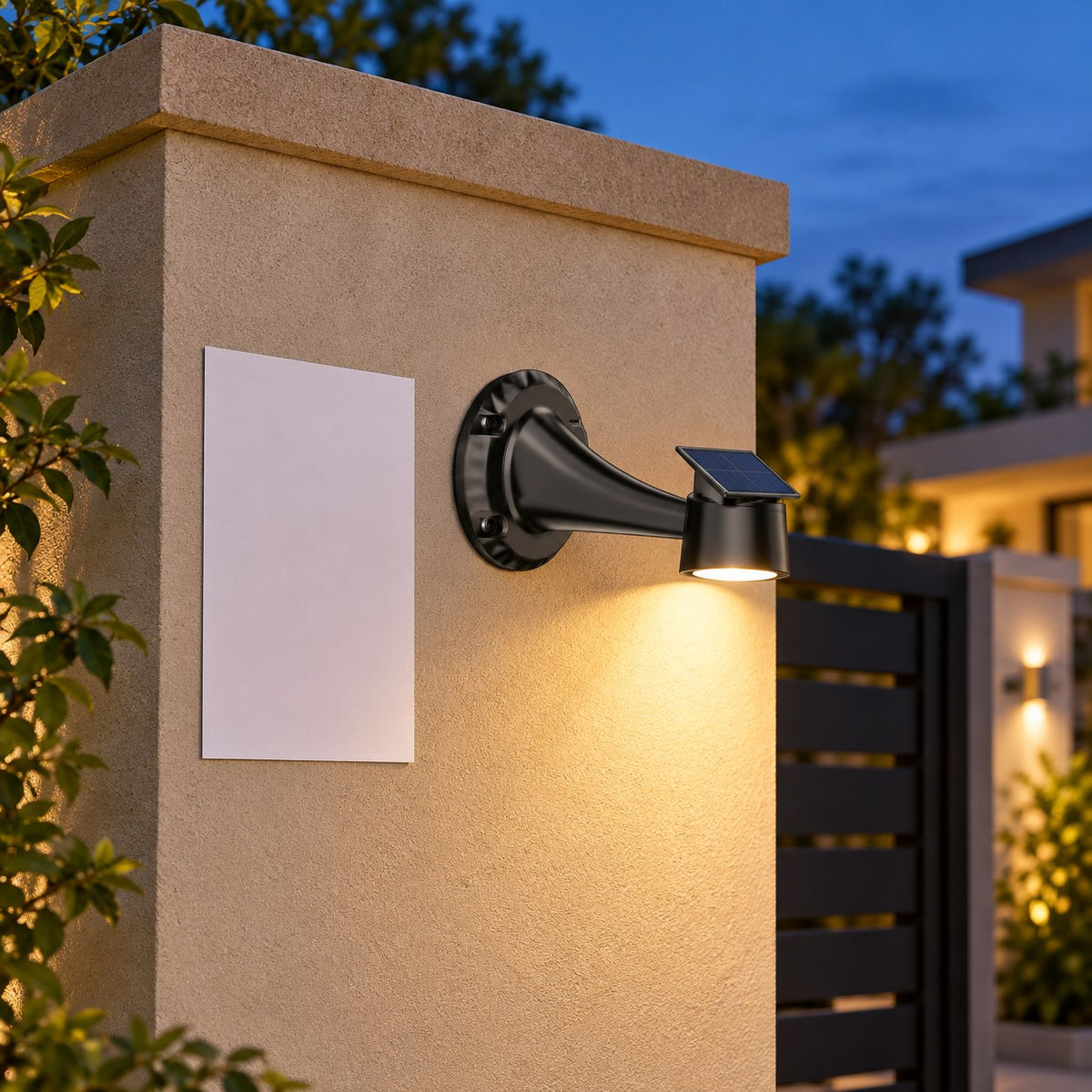 Solar LED Wall And Gate Lights - Wall Clamp For Solar Gate Light