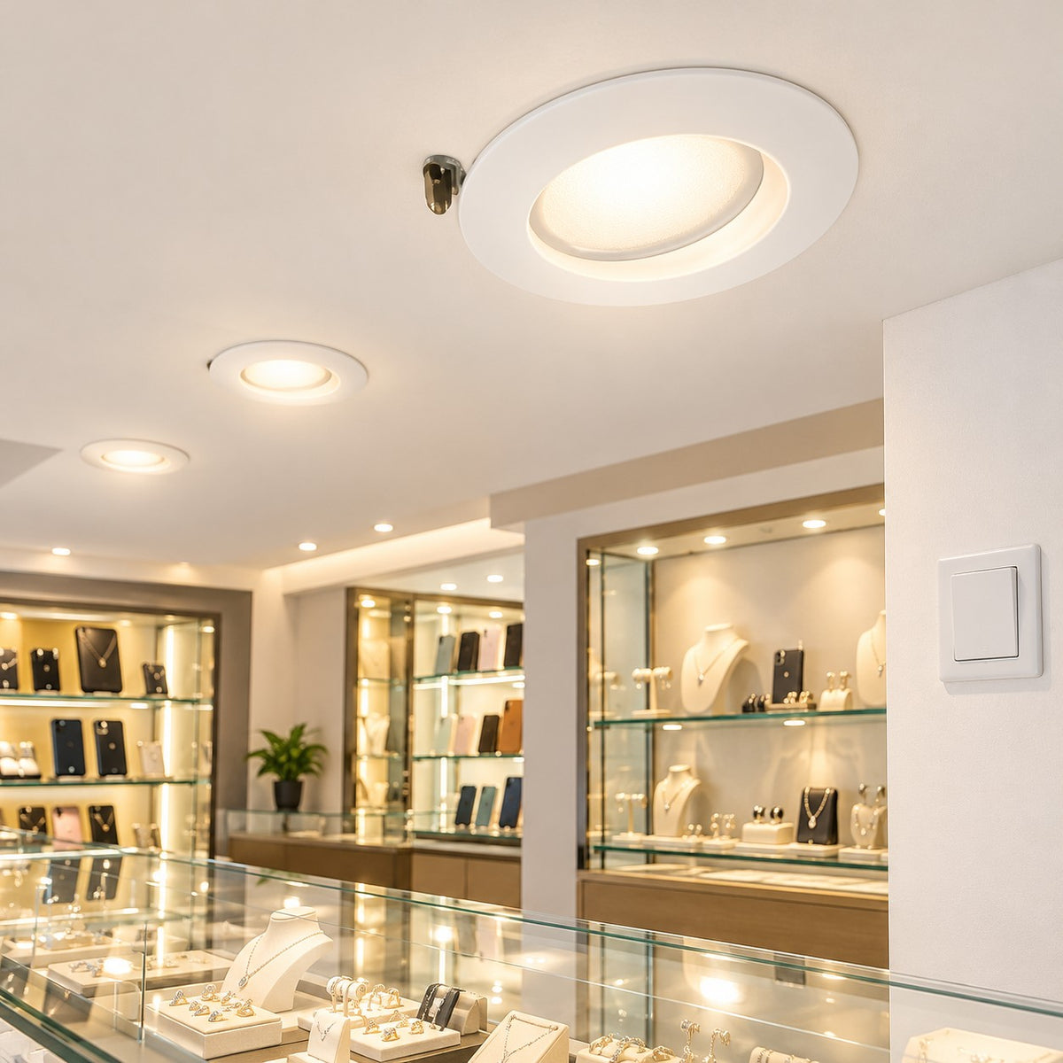 Recessed LED Spot Lights / Higher Power And Other Models - 6W High Power Eco Spot, 8W High Power Eco Spot