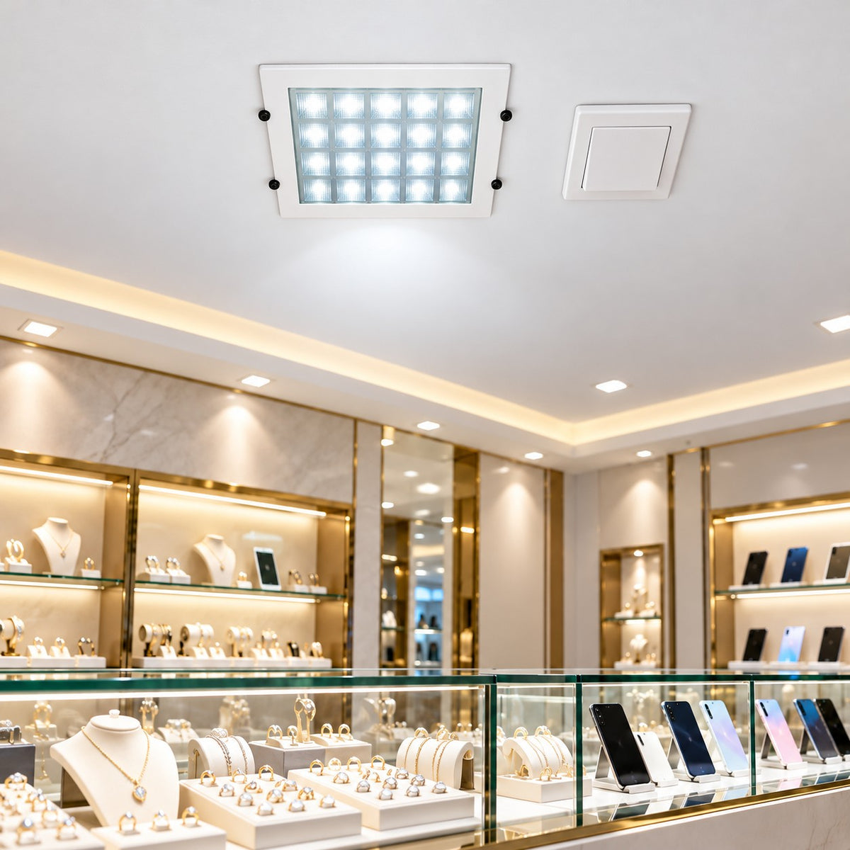 Recessed LED Spot Lights / Higher Power And Other Models - 25W Matrix Fixture Dl