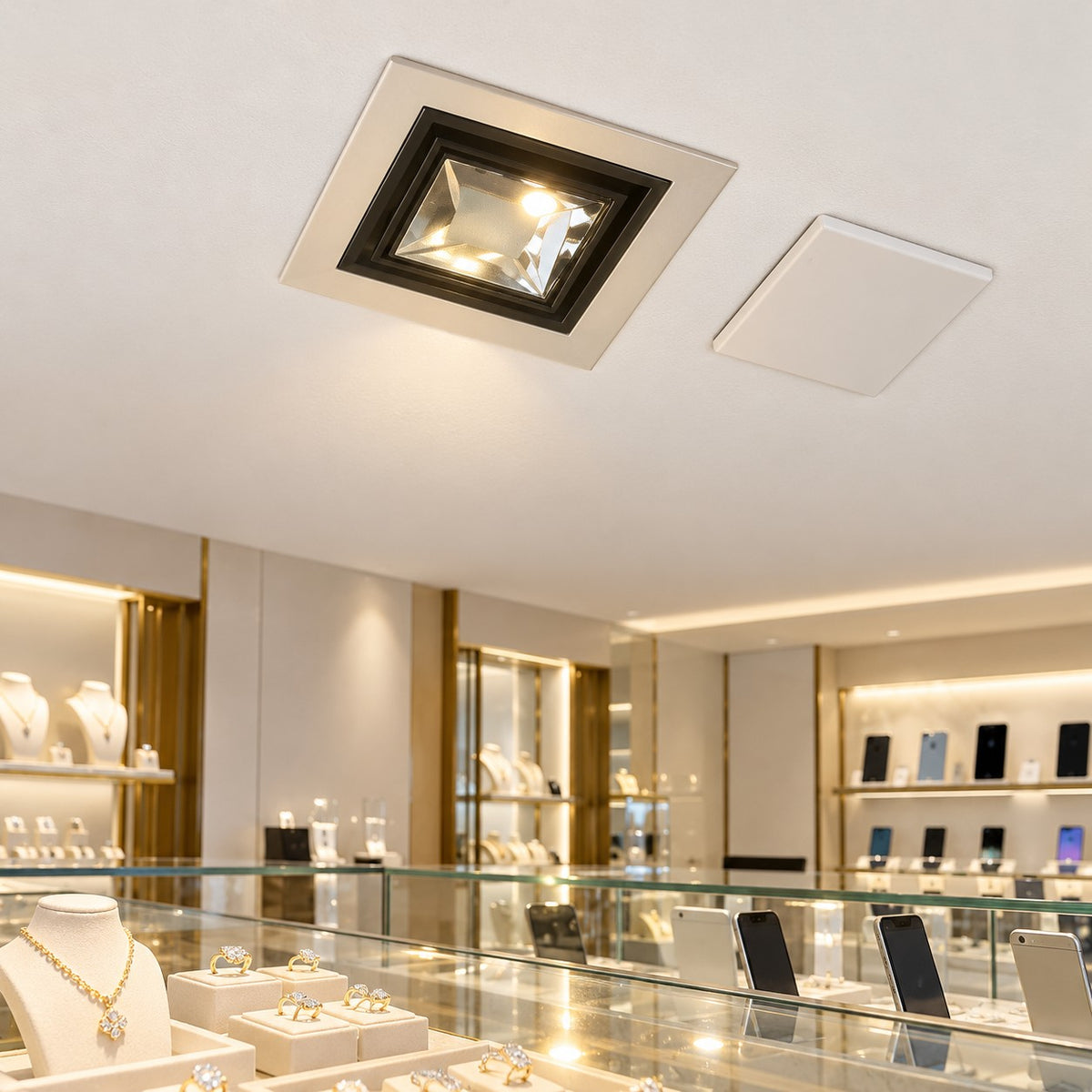 Recessed LED Spot Lights / Higher Power And Other Models - 10W Modular Fixture